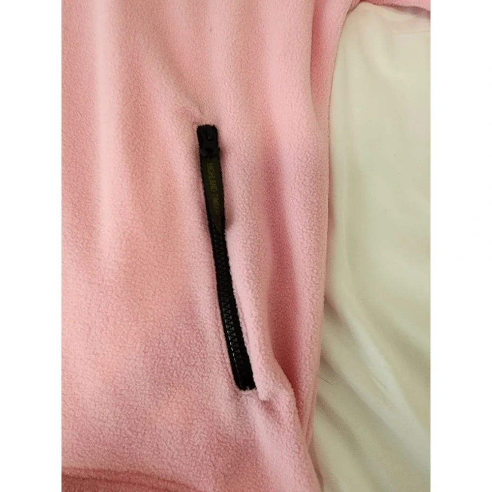 New With Tags Trail Crest 1/4‎ Zip Pink Cammo Hoodie Womens L - Picture 8 of 10